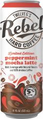 Rebel Hard Coffee - Peppermint Mocha Latte (4 pack 12oz cans)