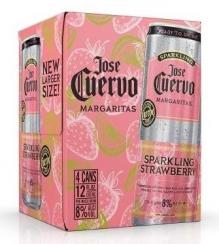 Jose Cuervo - Sparkling Strawberry Margarita (4 pack cans) (4 pack cans)