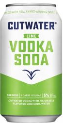 Cutwater Spirits - Fugu Lime Vodka Soda (4 pack 12oz cans) (4 pack 12oz cans)