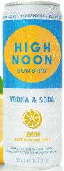 High Noon - Vodka & Soda Lemon (4 pack 12oz cans) (4 pack 12oz cans)