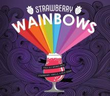 Lil Beaver Brewery - Strawberry Wainbows (16oz can) (16oz can)