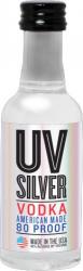 UV Vodka - Silver 80 Proof Vodka (50ml) (50ml)