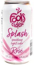 2 Fools Cider - Splash Rose (6 pack 16oz cans) (6 pack 16oz cans)