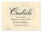 Carlisle - Zinfandel Papera Ranch Russian River Valley 2016 (750)